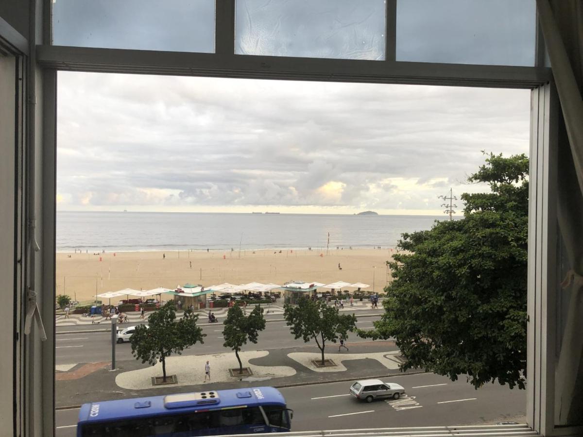 شقة Frente Mar De Copacabana ريو دي جانيرو المظهر الخارجي الصورة