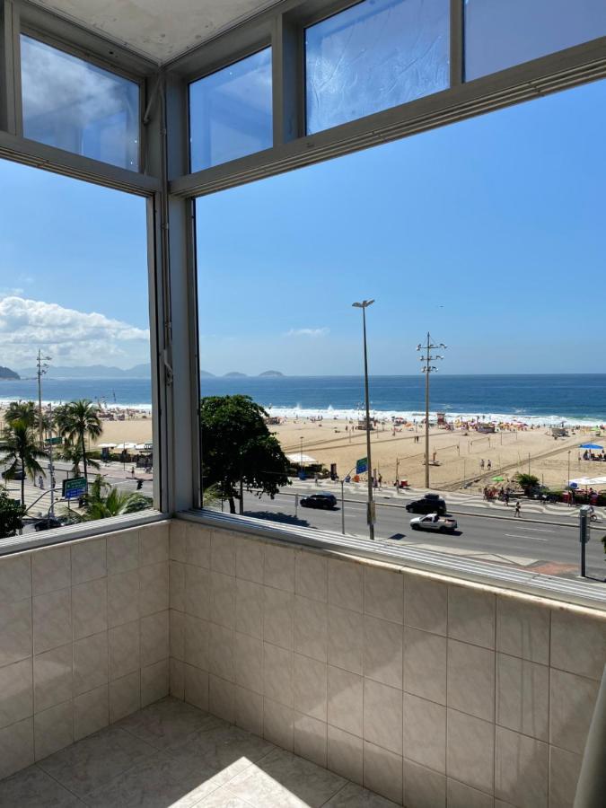 شقة Frente Mar De Copacabana ريو دي جانيرو المظهر الخارجي الصورة