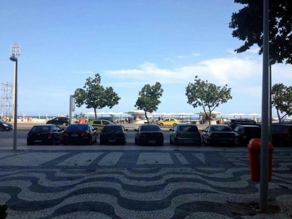 شقة Frente Mar De Copacabana ريو دي جانيرو المظهر الخارجي الصورة