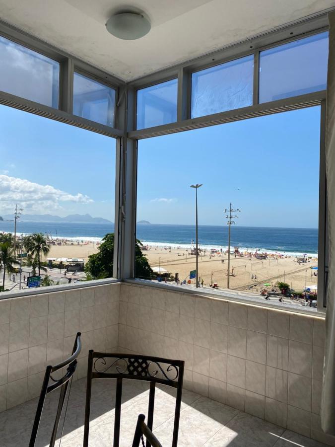 شقة Frente Mar De Copacabana ريو دي جانيرو المظهر الخارجي الصورة